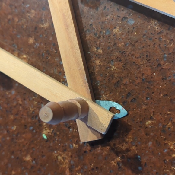 75 Peg Vintage Accordion Hanger, Wall Mount, 1970's, Scarf, Hat, Decorative Hook - Picture 5 of 7